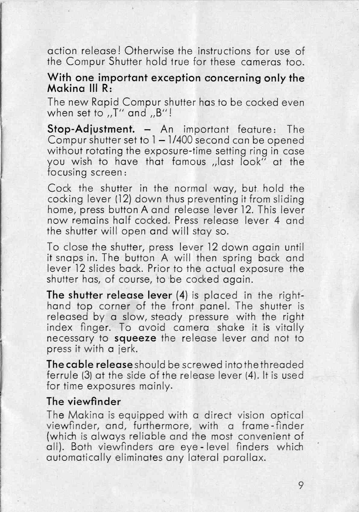 Plaubel Makina, Directions for use, PDF DOWNLOAD! - Plaubel- Petrakla Classic Cameras