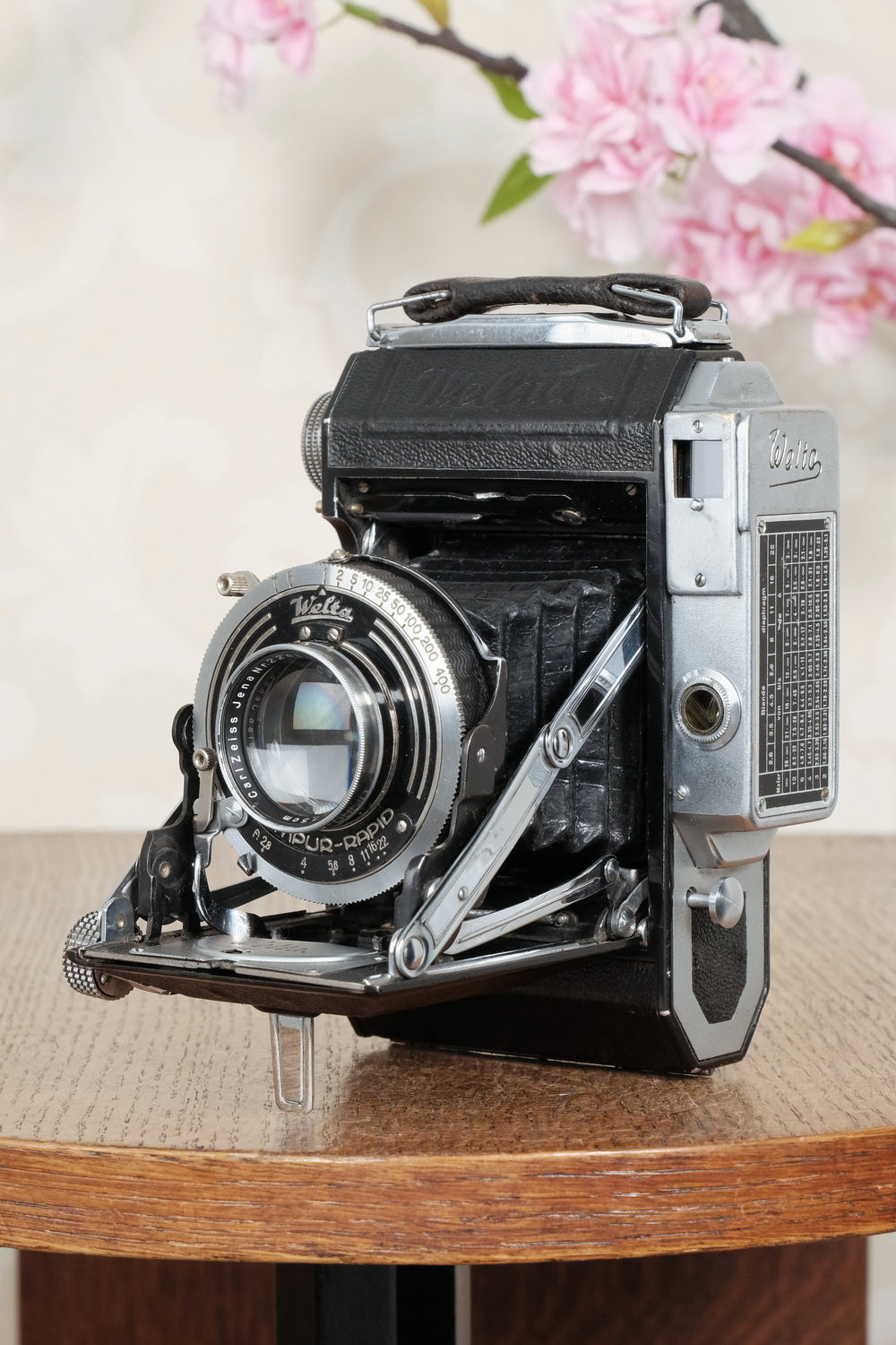 Rare! 1938 WELTA WELTUR, Medium format, Coupled Rangefinder Camera. CLA'd, Freshly serviced!