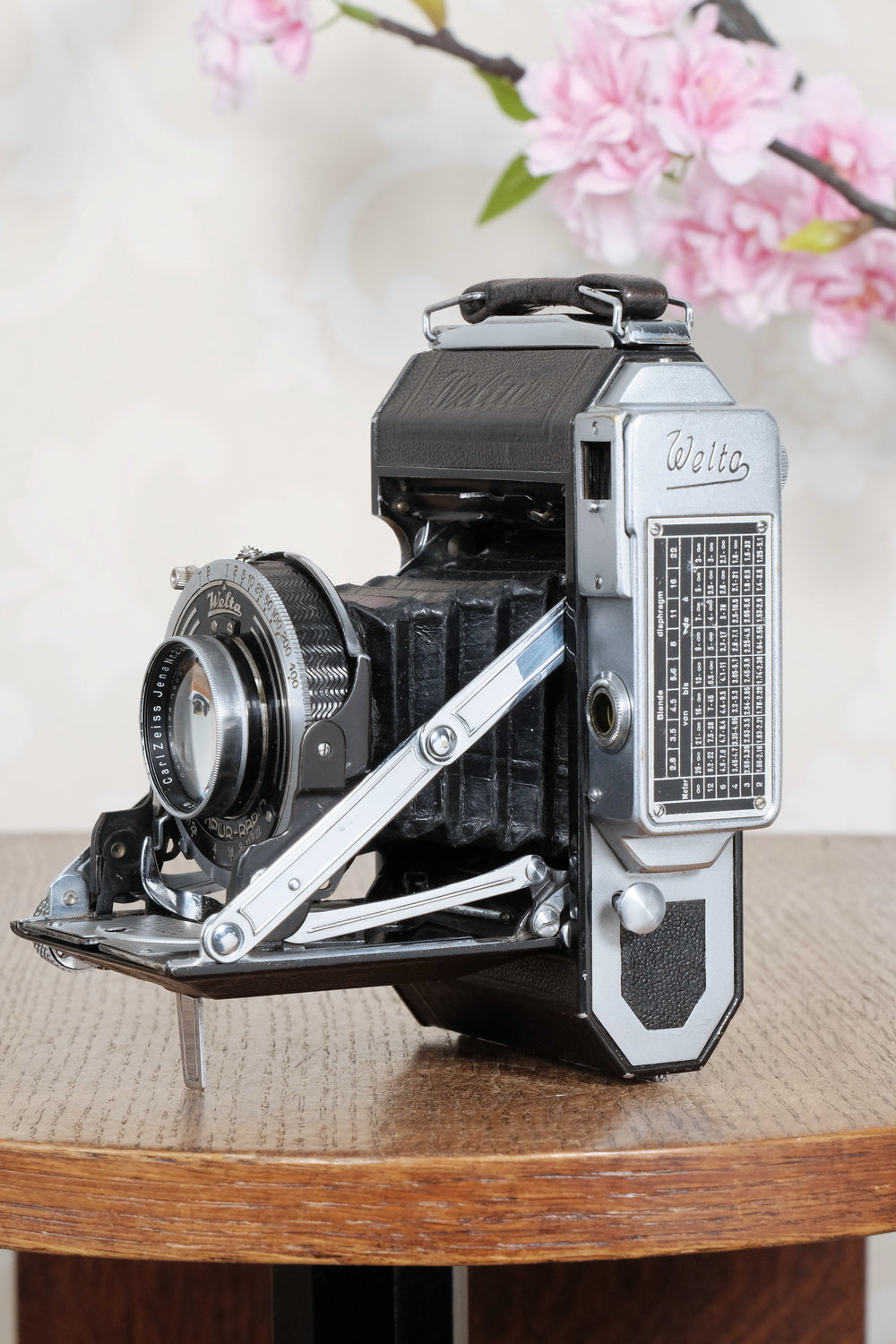 Rare! 1938 WELTA WELTUR, Medium format, Coupled Rangefinder Camera. CLA'd, Freshly serviced!