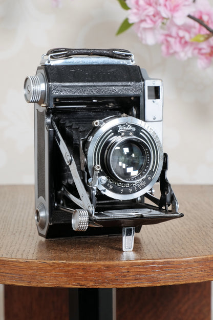 Rare! 1938 WELTA WELTUR, Medium format, Coupled Rangefinder Camera. CLA'd, Freshly serviced!