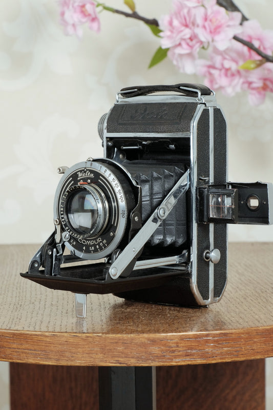 Superb! 1936 6x4.5 Welta Perle, Freshly Serviced, CLA'd!