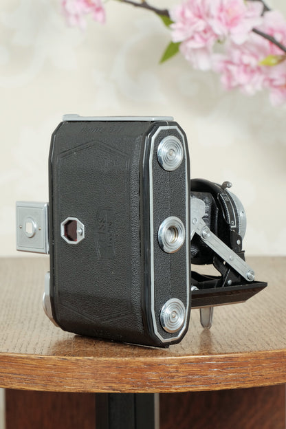 Superb! 1946 Zeiss-Ikon Ikonta with Tessar lens. Freshly Serviced, CLA'd
