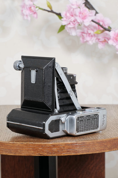 Rare! 1938 WELTA WELTUR, Medium format, Coupled Rangefinder Camera. CLA'd, Freshly serviced!