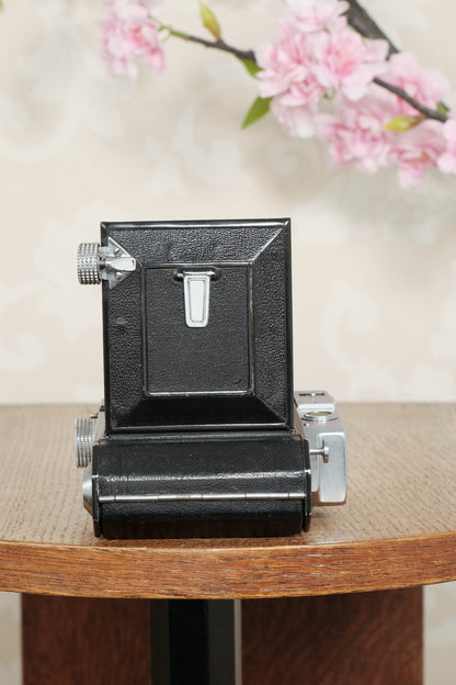 Rare! 1938 WELTA WELTUR, Medium format, Coupled Rangefinder Camera. CLA'd, Freshly serviced!