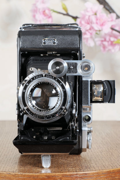SUPERB! 1938 Zeiss Ikon Super Ikonta 6x9, Tessar lens. CLA'd, Freshly Serviced!