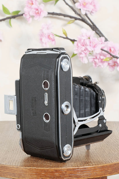 SUPERB! 1938 Zeiss Ikon Super Ikonta 6x9, Tessar lens. CLA'd, Freshly Serviced!
