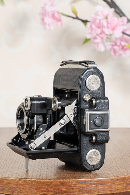 Original first year, 1934 ZEISS-IKON SUPER IKONTA A, 6x4.5, Tessar lens. CLA’d, Freshly Serviced!