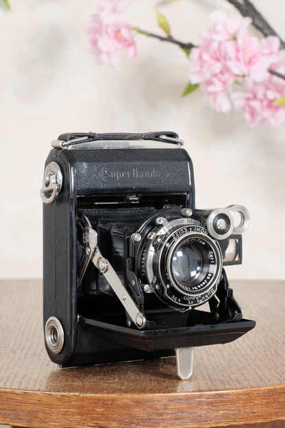 Original first year, 1934 ZEISS-IKON SUPER IKONTA A, 6x4.5, Tessar lens. CLA’d, Freshly Serviced!