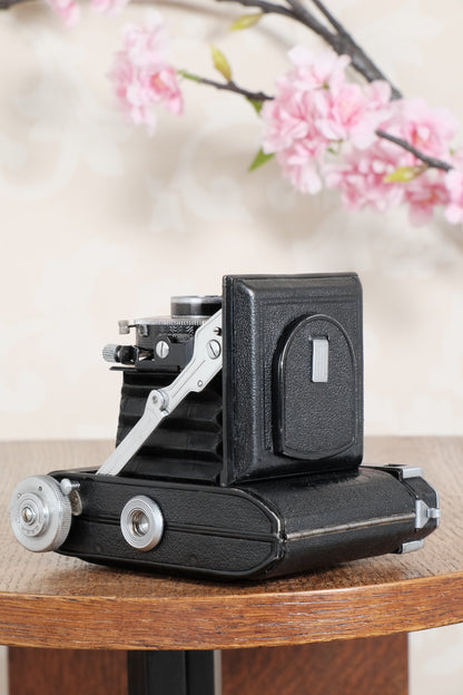 Rare! 1937 Balda Baldaxette, 6x4.5 Coupled Rangefinder camera. Freshly Serviced!, CLA'd
