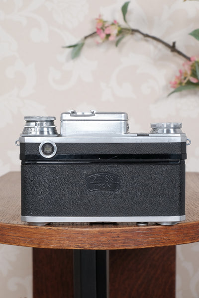 Near mint, 1939 Zeiss Ikon Contax III body, CLA'd, Freshly Serviced!