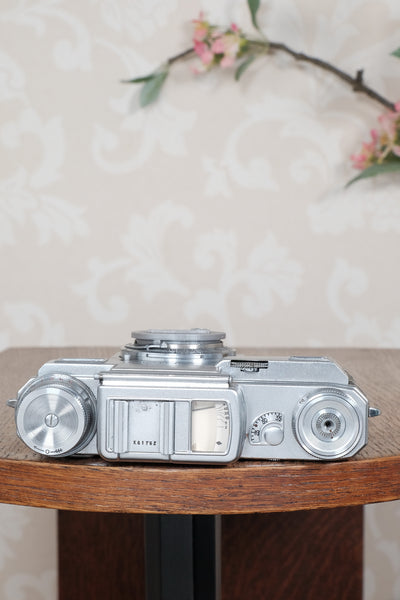 Near mint, 1939 Zeiss Ikon Contax III body, CLA'd, Freshly Serviced!