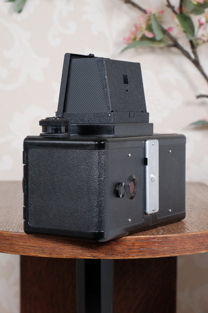 Near Mint! 1955 Gomz Sputnik Stereo camera with original case. Freshly serviced, CLA'd