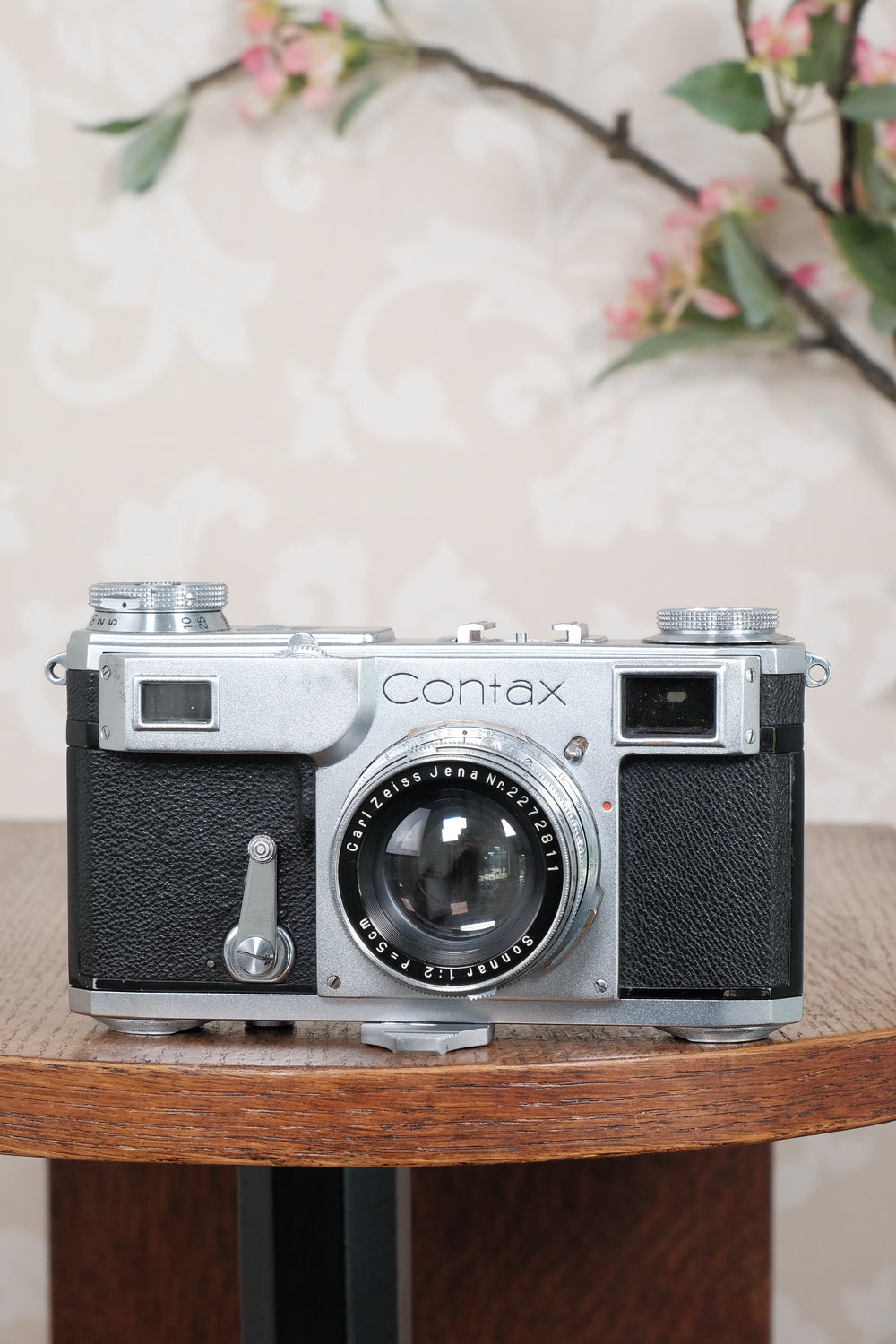 Superb! 1938 Zeiss Ikon Contax II Body and 50mm Zeiss Sonnar lens, CLA'd, Freshly Serviced!