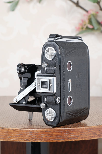 Superb 1938 ZEISS-IKON SUPER IKONTA A, 6x4.5, Tessar lens. CLA’d, Freshly Serviced!