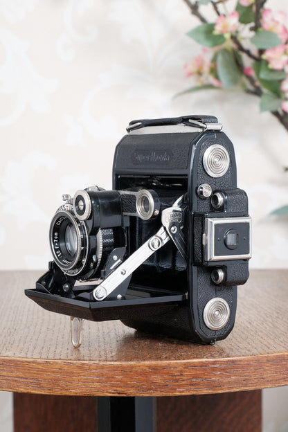 Superb 1934 ZEISS-IKON SUPER IKONTA A, 6x4.5, CLA’d, Freshly Serviced!