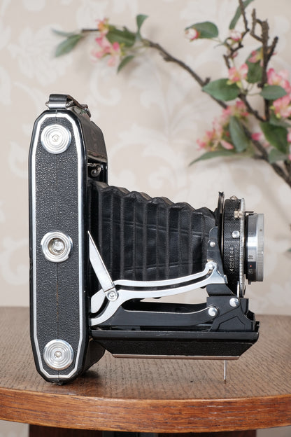 1938 6x9 Zeiss Ikon Ikonta, CLA'd, Freshly Serviced!