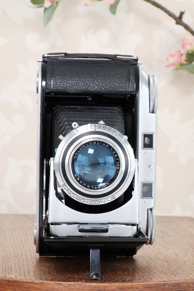 Superb! 1950 Voigtlander 6x9 Bessa II with Color Heliar lens. Freshly serviced, CLA'd