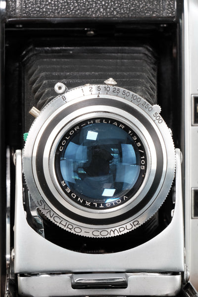 Superb! 1950 Voigtlander 6x9 Bessa II with Color Heliar lens. Freshly serviced, CLA'd