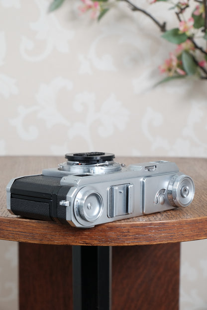 Near Mint! 1938 Zeiss Ikon Contax II,  CLA'd, Freshly Serviced!