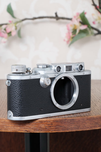 Superb 1939 Leitz Leica IIIa, Freshly Serviced, CLA'd