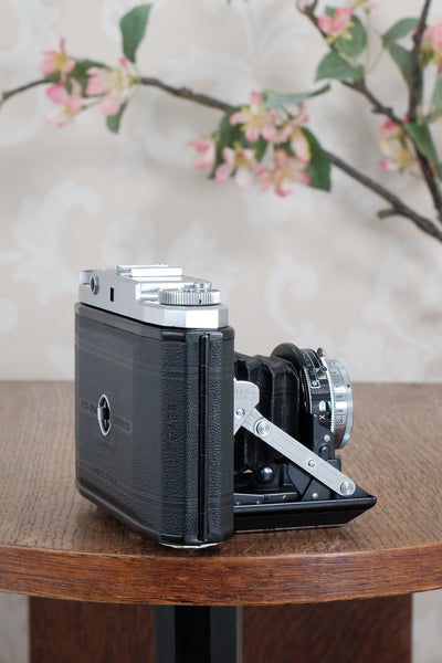 Near Mint! 1954 6x6 Zeiss-Ikon Mess Ikonta,  With built-in rangefinder, Tessar lens & Synchro-Compur shutter. CLA'd,  Freshley Serviced!