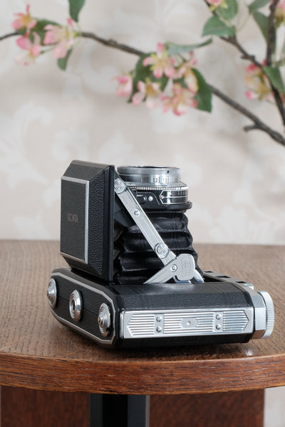 Near Mint! 1954 6x6 Zeiss-Ikon Mess Ikonta,  With built-in rangefinder, Tessar lens & Synchro-Compur shutter. CLA'd,  Freshley Serviced!