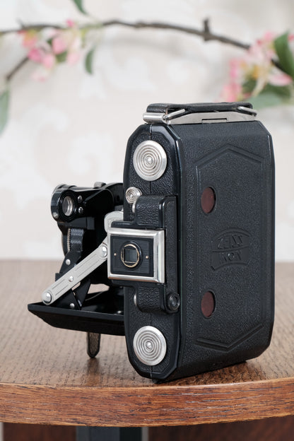 Superb 1935 ZEISS-IKON SUPER IKONTA A, 6x4.5, Tessar lens. CLA’d, Freshly Serviced!