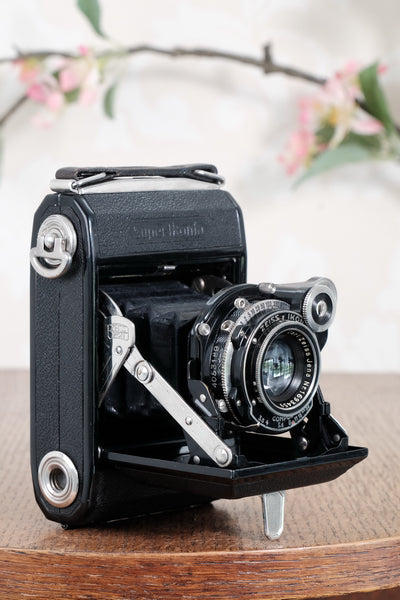 Superb 1935 ZEISS-IKON SUPER IKONTA A, 6x4.5, Tessar lens. CLA’d, Freshly Serviced!