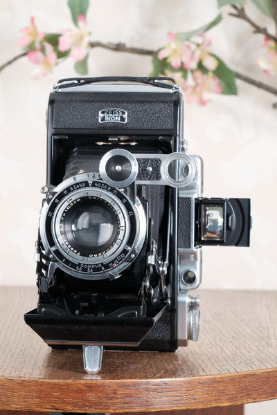 MINT! Brand new old stock! 1938 Zeiss Ikon 6x9 Super Ikonta C with Tessar lens, CLA’d, Freshly Serviced!