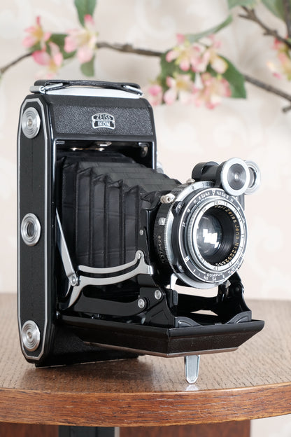 MINT! Brand new old stock! 1938 Zeiss Ikon 6x9 Super Ikonta C with Tessar lens, CLA’d, Freshly Serviced!