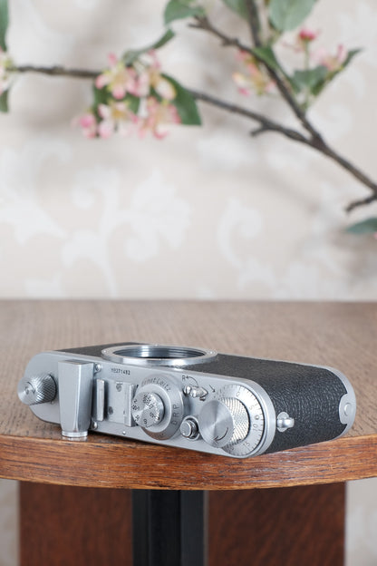 Superb! 1938 Leitz Leica I Standard, CLA'd, Freshly Serviced!