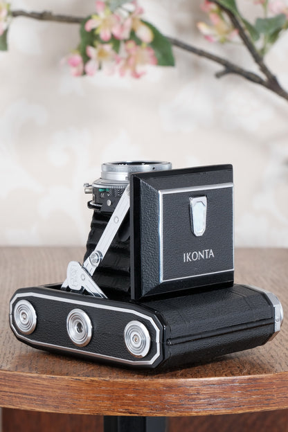 Mint! 1952 Zeiss Ikon Ikonta 6x4.5, Coated Tessar. Freshly Serviced, CLA'd