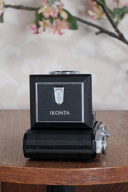 Mint! 1952 Zeiss Ikon Ikonta 6x4.5, Coated Tessar. Freshly Serviced, CLA'd
