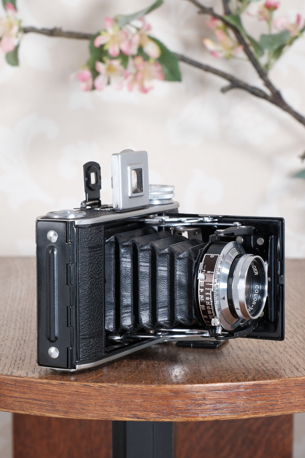 NEAR MINT! 1947 Voigtlander Bessa 66, Medium Format Folder with Color-Skopar lens. CLA'd, Freshly Serviced!