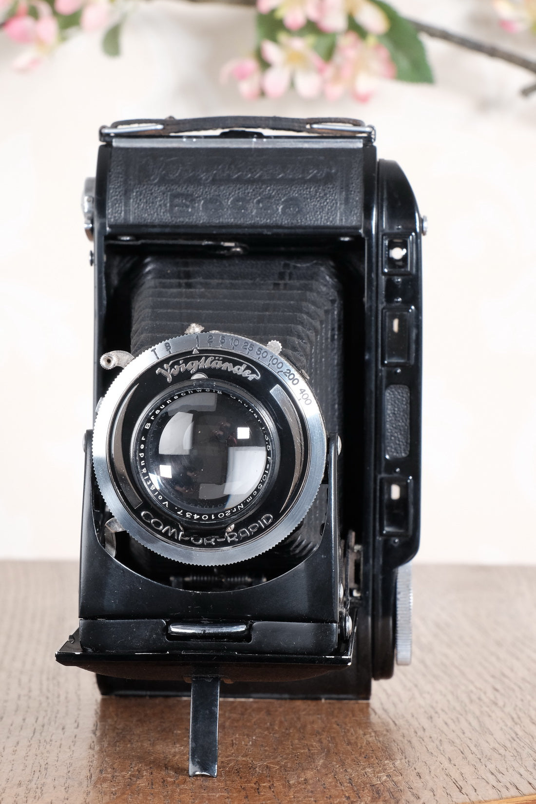 Superb! 1938 Voigtlander 6x9 Bessa Rangefinder with Skopar lens, Freshly Serviced, CLA'd.