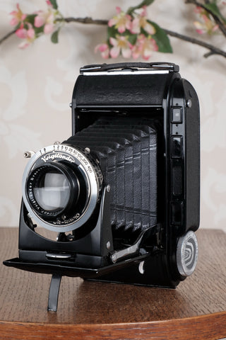 Superb! 1938 Voigtlander 6x9 Bessa Rangefinder, Freshly Serviced, CLA'd.