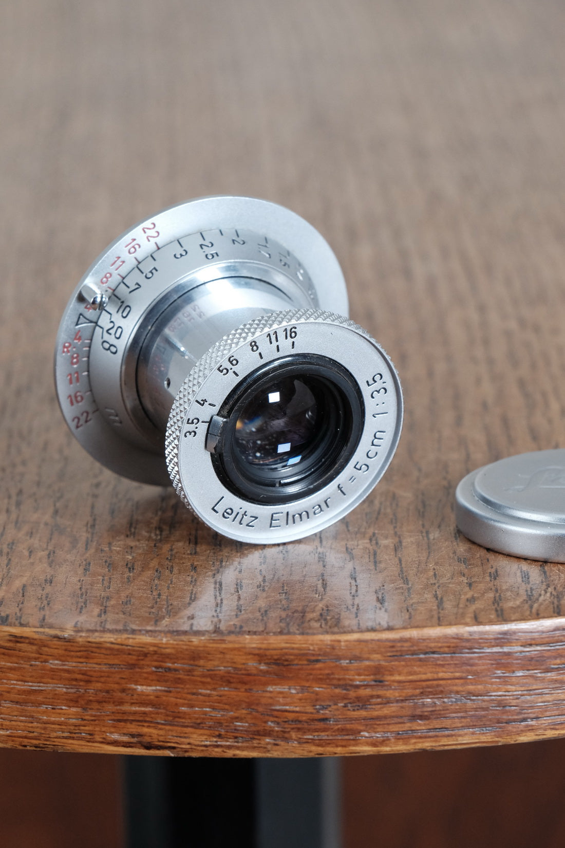 Near Mint! Red Scale Elmar - 3.5/50mm coated lens