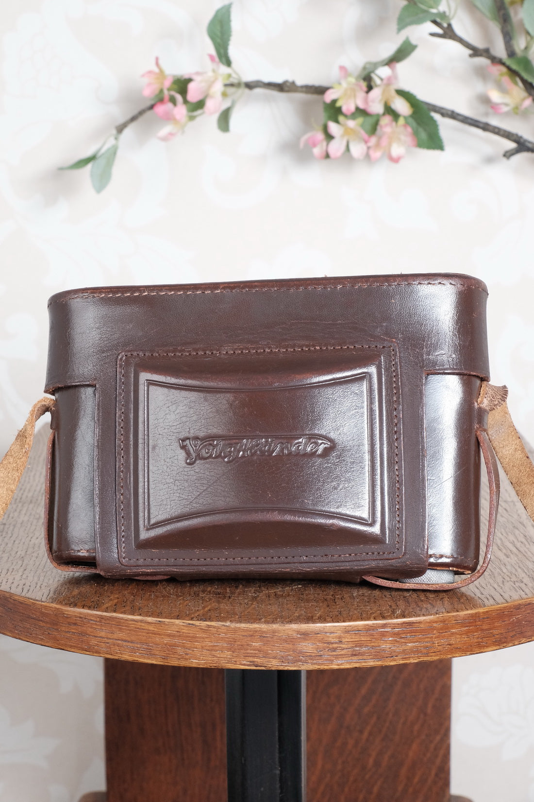 Near Mint! 1952 Voigtlander 6x9 Bessa II with Color-Skopar lens & original leather case. Freshly Serviced, CLA'd.