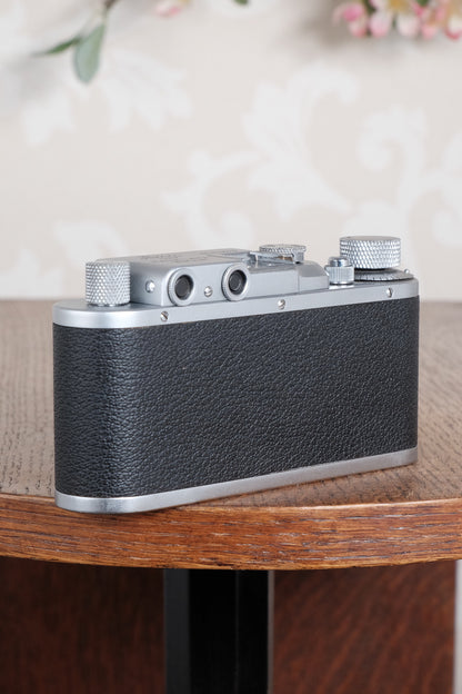 Superb! 1939 Leitz Leica II, CLA'd, Freshly Serviced!
