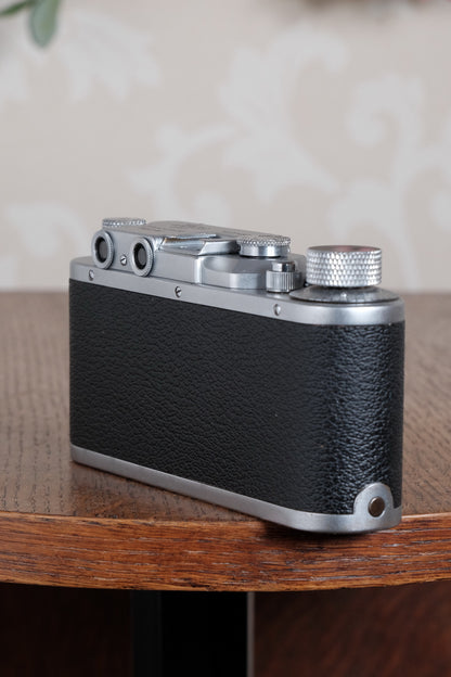Superb! 1939 Leitz Leica II, CLA'd, Freshly Serviced!