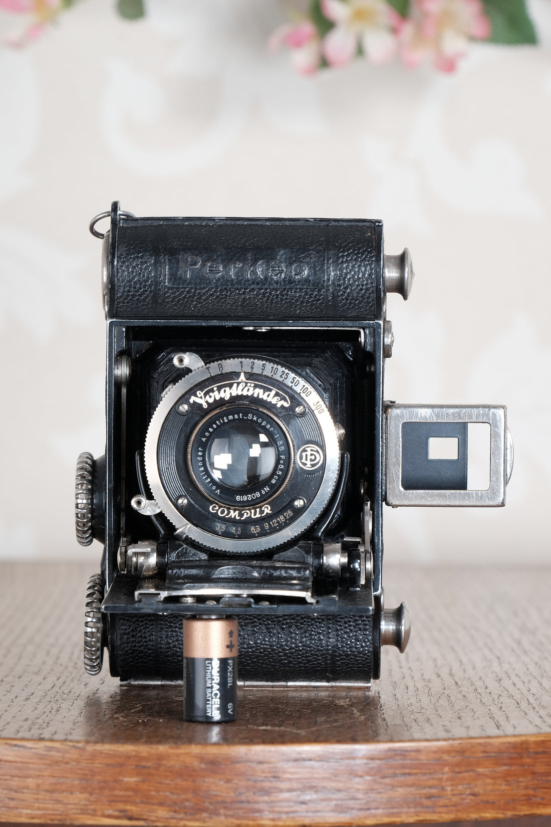 Rare! 1934 Voigtlander 3x4 Perkeo, 127 film, CLA'd, Freshly Serviced!