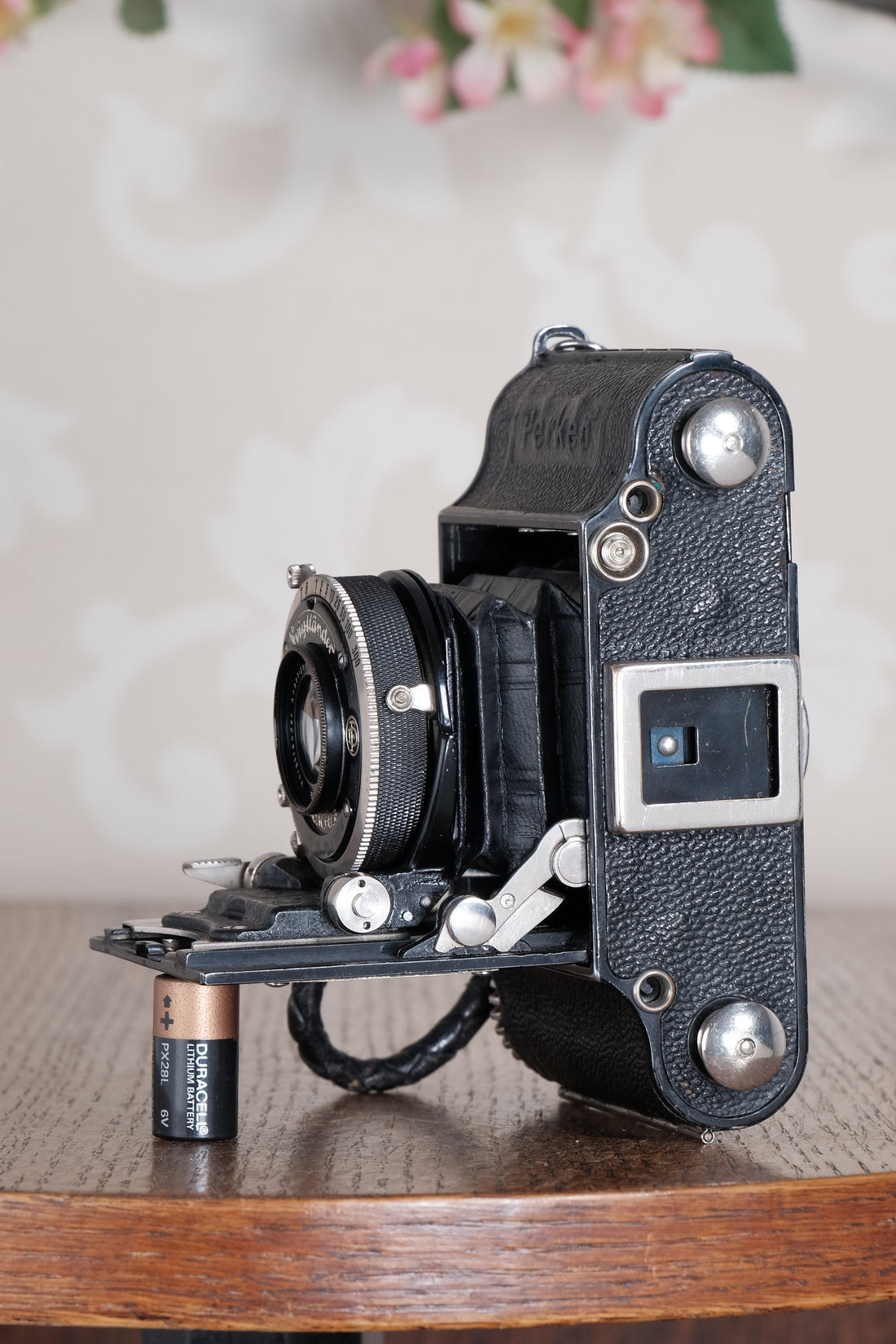 Rare! 1934 Voigtlander 3x4 Perkeo, 127 film, CLA'd, Freshly Serviced!