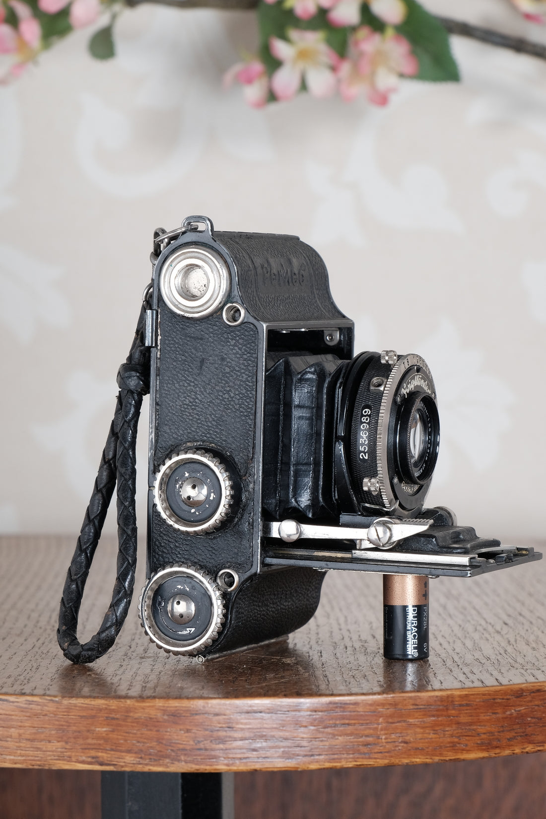 Rare! 1934 Voigtlander 3x4 Perkeo, 127 film, CLA'd, Freshly Serviced!