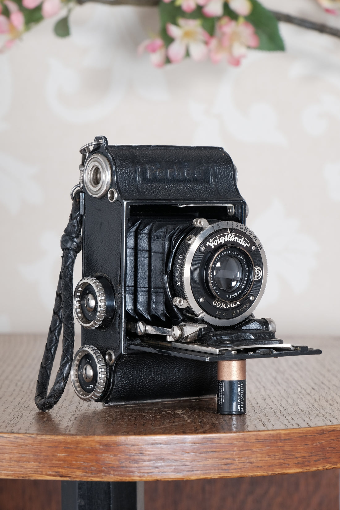 Rare! 1934 Voigtlander 3x4 Perkeo, 127 film, CLA'd, Freshly Serviced!