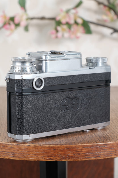 Superb! 1938 Zeiss Ikon Contax, CLA'd, Freshly Serviced!