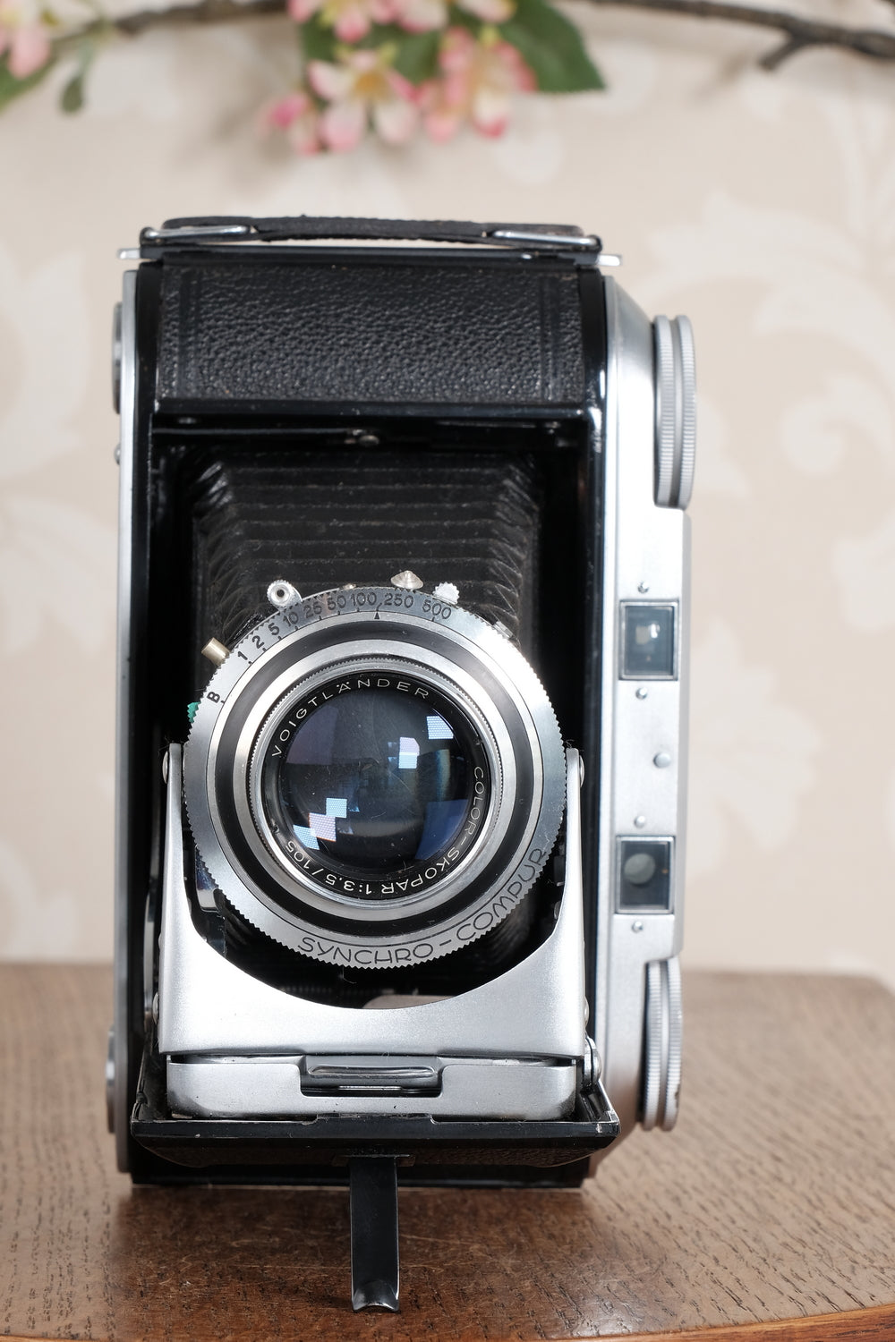 Superb! 1953 Voigtlander 6x9 Bessa II with Color-Skopar lens. Freshly Serviced, CLA'd.