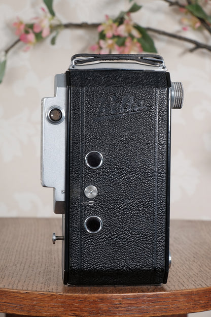 Rare! 1937 WELTA WELTUR 6x9 Coupled Rangefinder Camera, with original case. CLA'd, Freshly serviced!