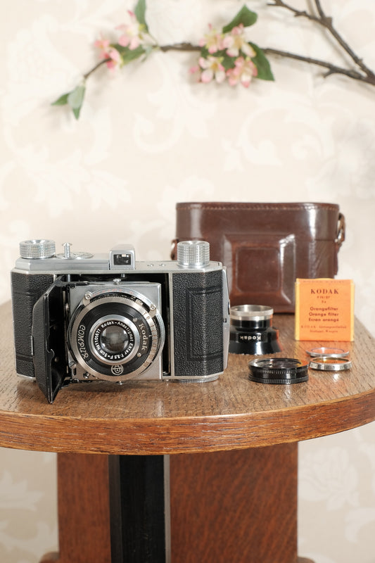 Near Mint! 1938 Kodak Retina I, type 141, German production, Nagel factory for European market, CLA'd, Freshly Serviced!