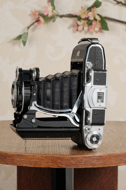 SUPERB! 1938 Zeiss Ikon Super Ikonta 6x9, Tessar lens. CLA’d, Freshly Serviced! - Zeiss-Ikon- Petrakla Classic Cameras