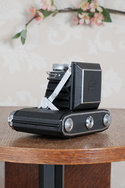Near Mint! 1952 6x6 Zeiss-Ikon Ikonta. Freshly Serviced, CLA'd - Zeiss-Ikon- Petrakla Classic Cameras
